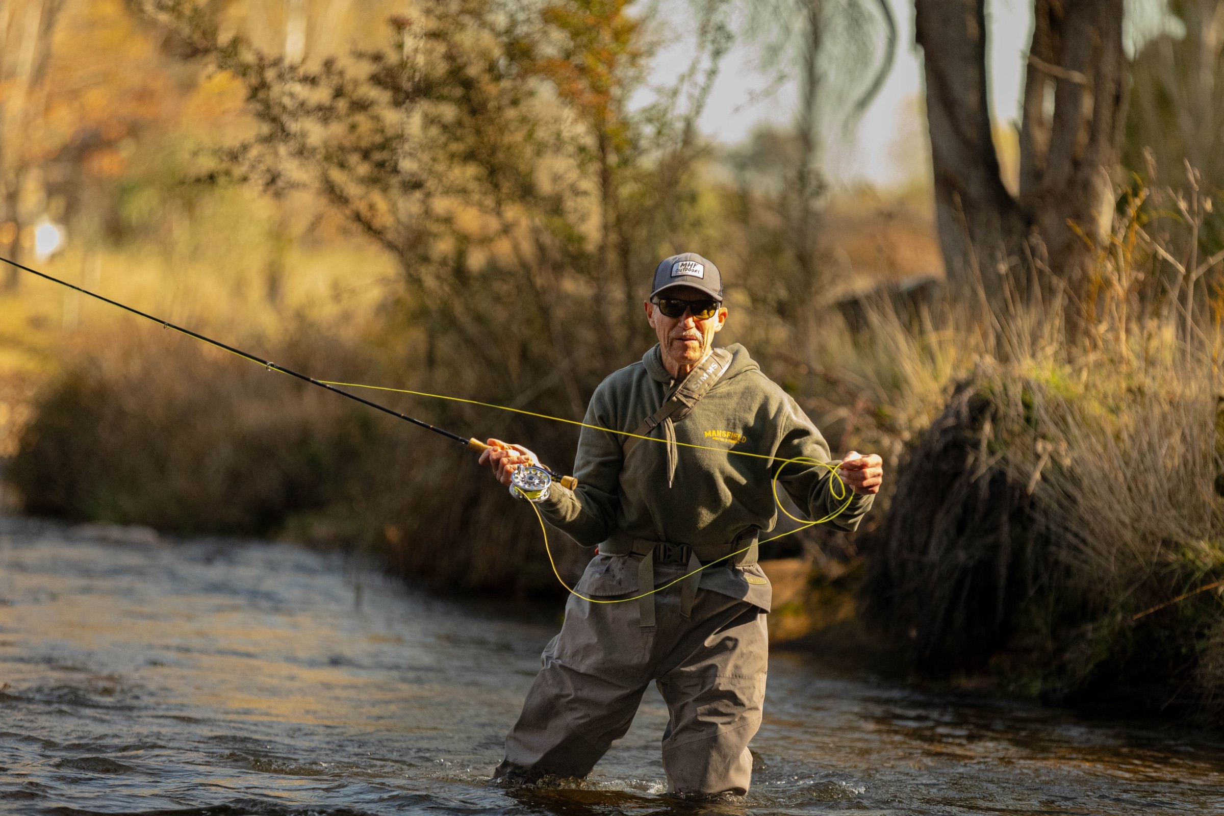 Mansfield Hunting and Fishing brand content shoot
